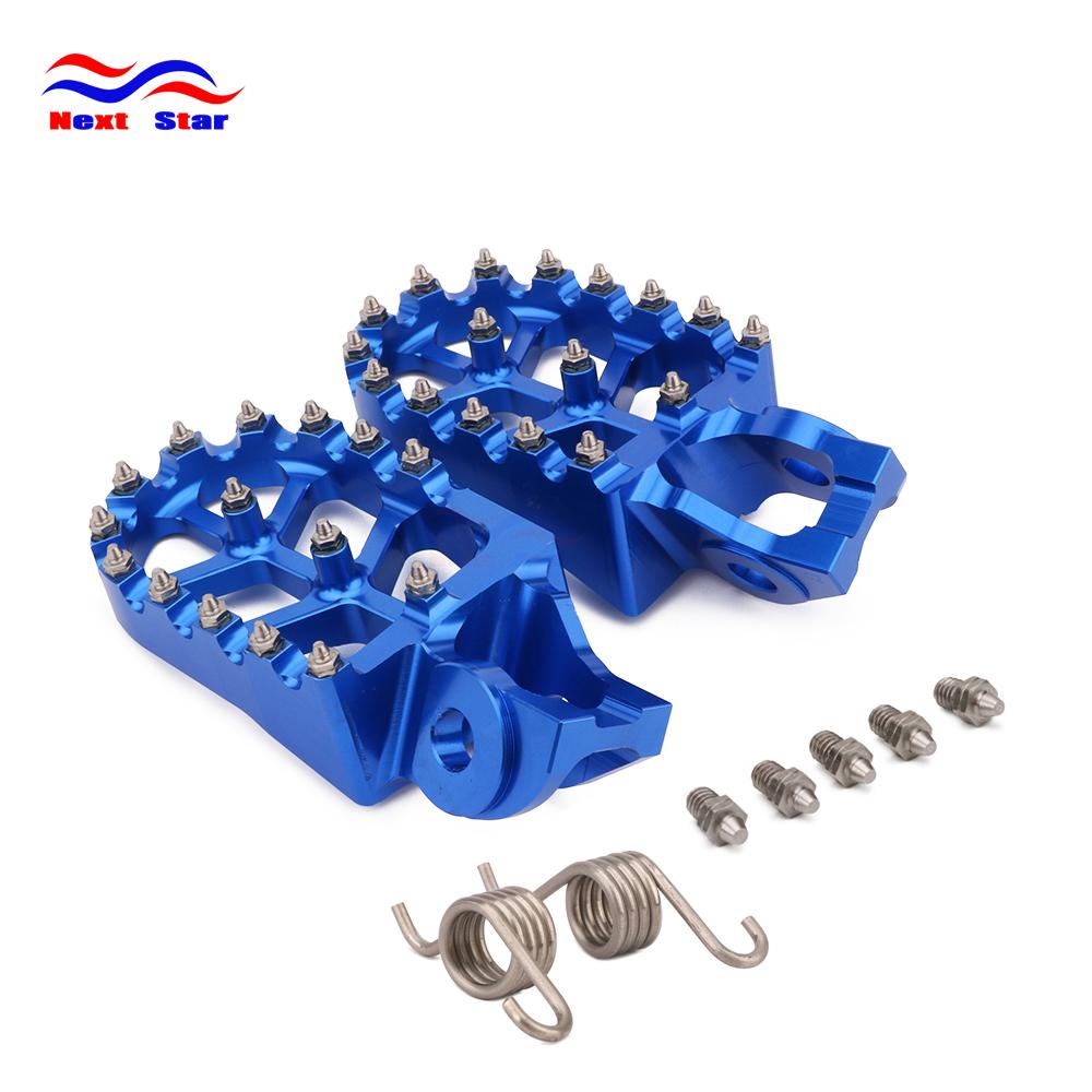2016-2022 Foot Rests Footrest footpegs Pegs Pedals For KTM SX125 SX250 SX-F 250-450 EXC EXC-F XC XC-F XC-W TC FC RX FX
