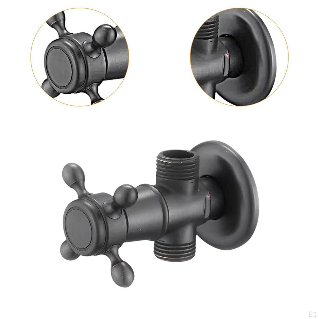 Angle Stop Valve for Bathroom Installation, Suitable Heaters
