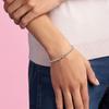 Pandora Moments Bead Clear Cubic Officially Imported & Pavé Bracelet, 19cm, (Sterling Silver, Zirconia) 598342CZ-19,
