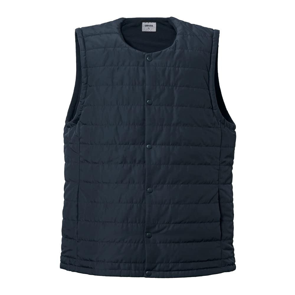 

Doshisha Wearable Heater Vest, Rechargeable, Machine Washable, Navy, ONVEIL