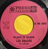 7inch Record LOS BRAVOS  Black Is Black  I Want A Name 45PRE60002 Press Records 1966 US Rock Used