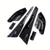 1set Roof Rack Rails End Cap for Hyundai Tucson 2004-2008 Roof Rack Leg Cover Roof Rack Bar Rail End Protection Cover Shell