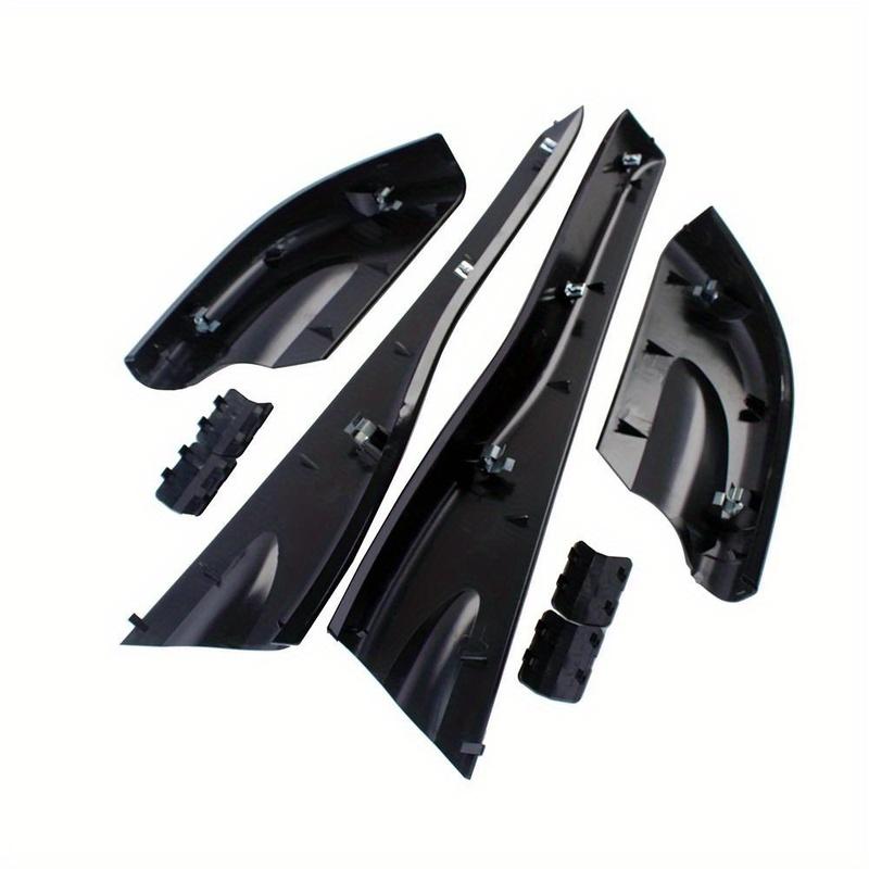 1set Roof Rack Rails End Cap for Hyundai Tucson 2004-2008 Roof Rack Leg Cover Roof Rack Bar Rail End Protection Cover Shell