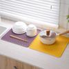 Silicone Sink Drain Hollow Kitchen Filter Splash Mat Table Decoration & Accessories Type Style Material Model Number Feature