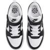 New Nike Court Borough Anti Slip Wear Resistant Low Top Kids' Skateboarding Shoes White Black Kids' DV5457-131