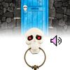Halloween Skull Doorbell Glow Phonation Door Decoration Horror Props Electric