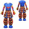 Espeluznante Mono de Cosplay de Bufón Payaso Prototipo Niños Halloween Fnaf Disfraz de Monstruo Mono para Niños Mono de Fiesta