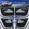 Adesivo Tappetino Anti Calcio per Portiera Auto Per Volvo EX30 2024 2025 Protezione Portiera Tappetino Interno Tappetini Decorativi