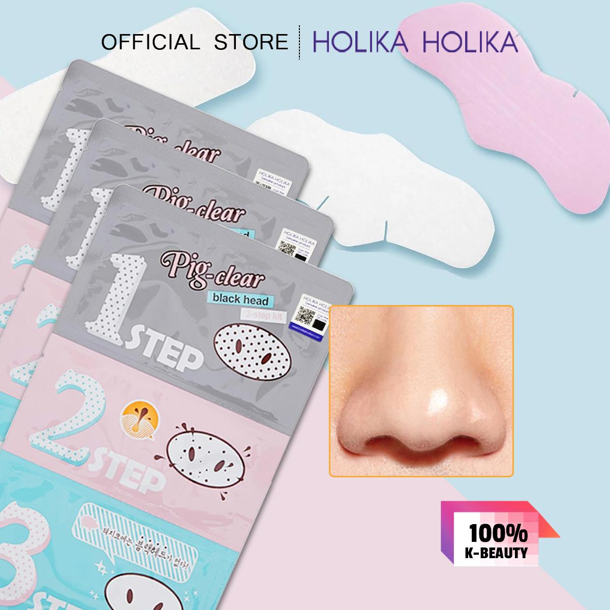 

HOLIKA HOLIKA Набор для очищения пор от черных точек 3 шага 7 г / 0,24 унции ( 2 варианта 3 шт./5 шт. )