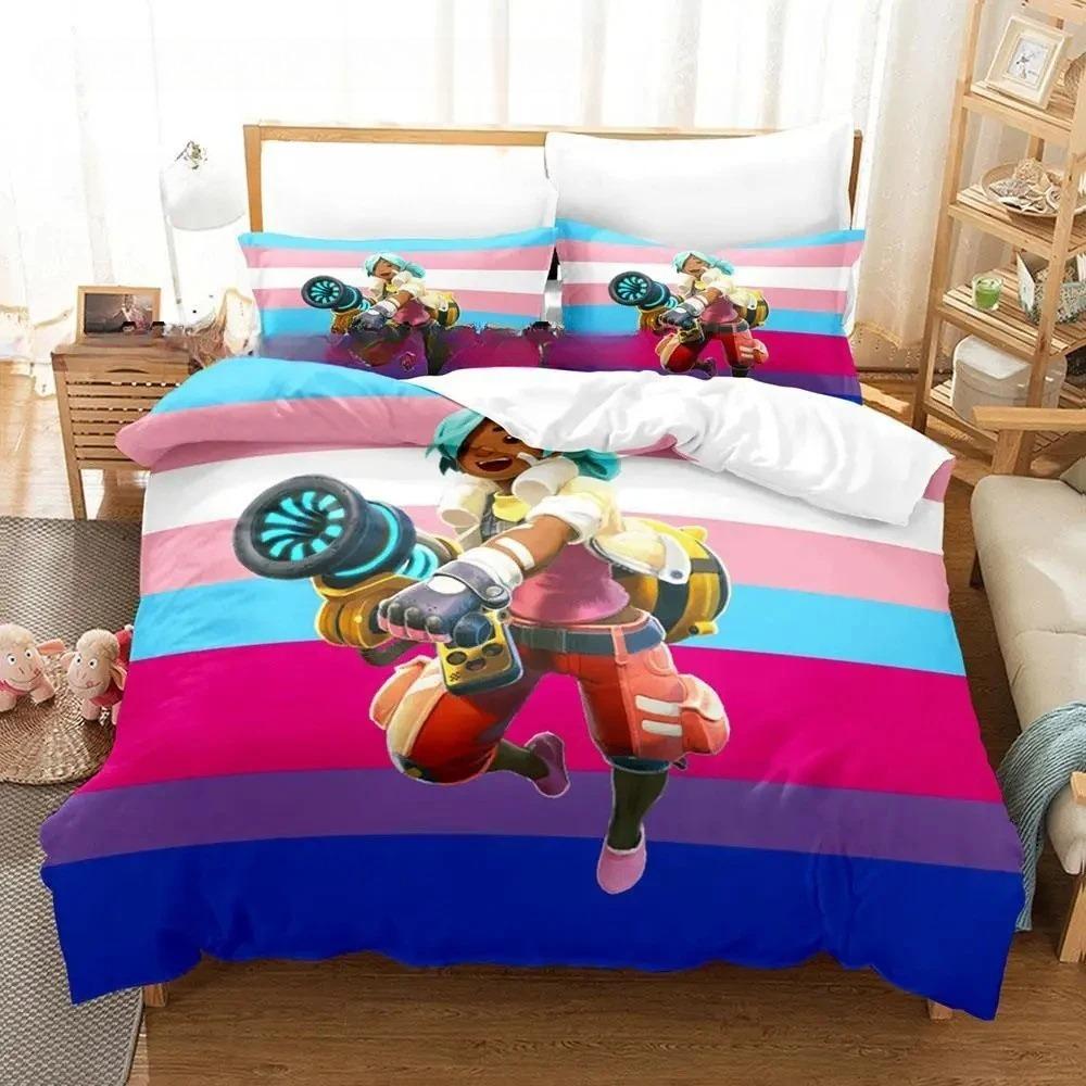 Slime Rancher 2 Bedding Set Single Twin Full Queen King Size Bed Set Aldult Boys Bedroom Duvet cover Sets 3D Anime