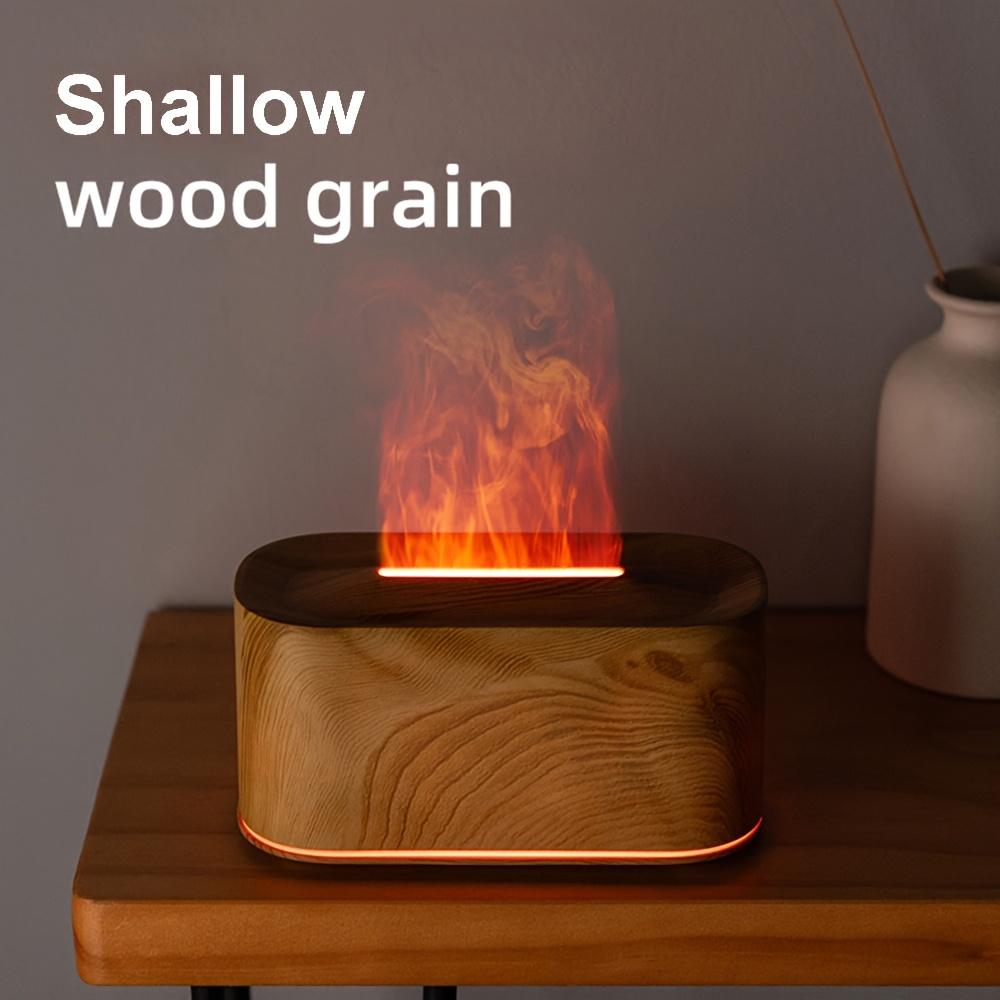 Aromatherapy Diffuser with Flame Effect, Essential Oil Diffuser And Cool Mist Humidifier, Silent Humidifier for Home And Bedroom
