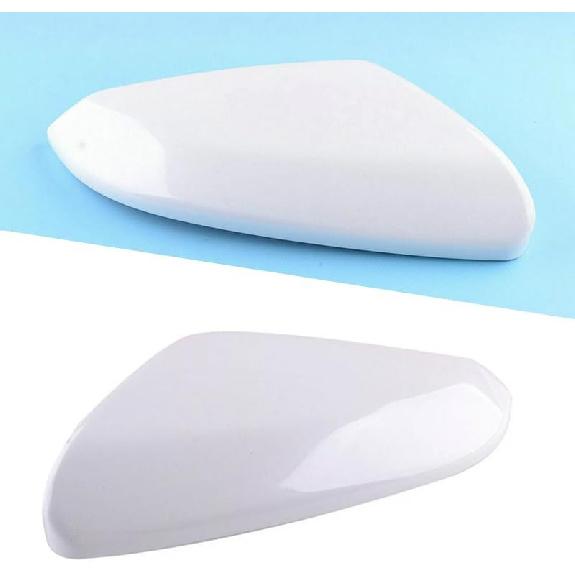 Silver Right Passenger Side Mirror Cap Cover For Honda Civic 2016 2017 2018 2019 2020 2021 Rearview Mirror Cap Replacement