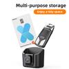 ZHA3 Business Black Car Multi-Purpose Storage Box For Alfa Romeo Giulietta GT 159 147 156 Mito Brera Giulia F1 Stelvio Valve Cap