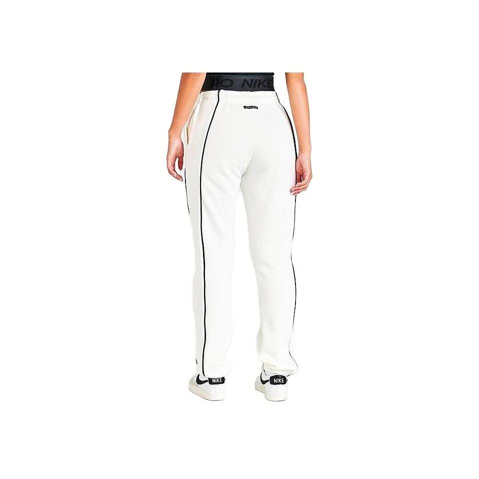 Nike Loose Logo Print Long Pants Sports Pants Women bottoms White DQ6563-133
