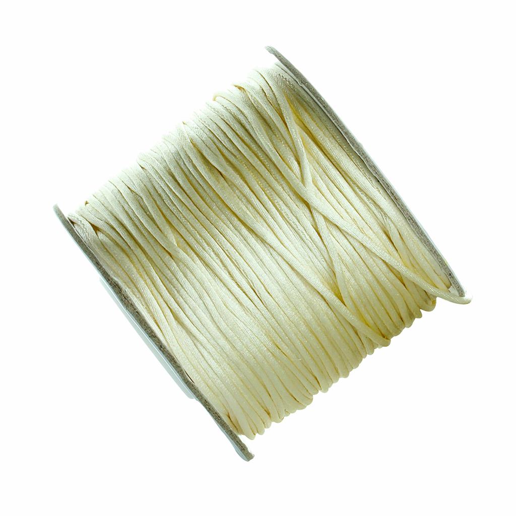 50/80yards Korean Silk Thread Chinese Knot Woven Thread String Cord For DIY Jewelry Making Tassels Beading String Accessories