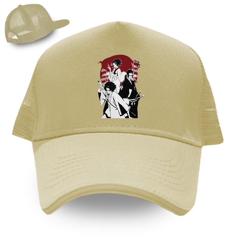 Samurai Champloo Awesome Baseball Cap Japanese Manga Anime Mugen Fuu Jin Unisex Women Caps Fashion Hip Hop Hat