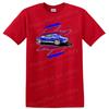 Classic Muscle Car T Shirt Vintage Racing Graphic Tee Cool Automotive Design