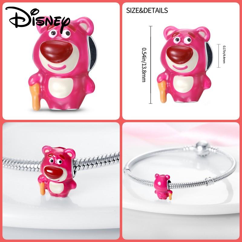 Disney 925 Silver Mickey Minnie And Snow White Pendant Beads Various Styles Suitable For Diy Bracelet