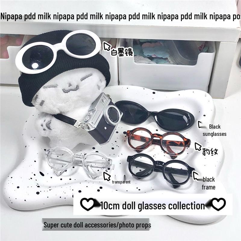 10cm BJD Doll Star Goggles - Popular Internet Celebrity Style Accessories