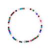 Jbans Classic 3Mm Multicolor Crystal Bead Bracelet (C2301-Ac962_Wt)