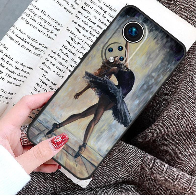 Ballet Ballerina Dancer Case For Honor Magic 8 6 7 Lite Honor 400 200 Pro 50 70 90 X8c X8b X9a X9c X9b X9d Win Cover