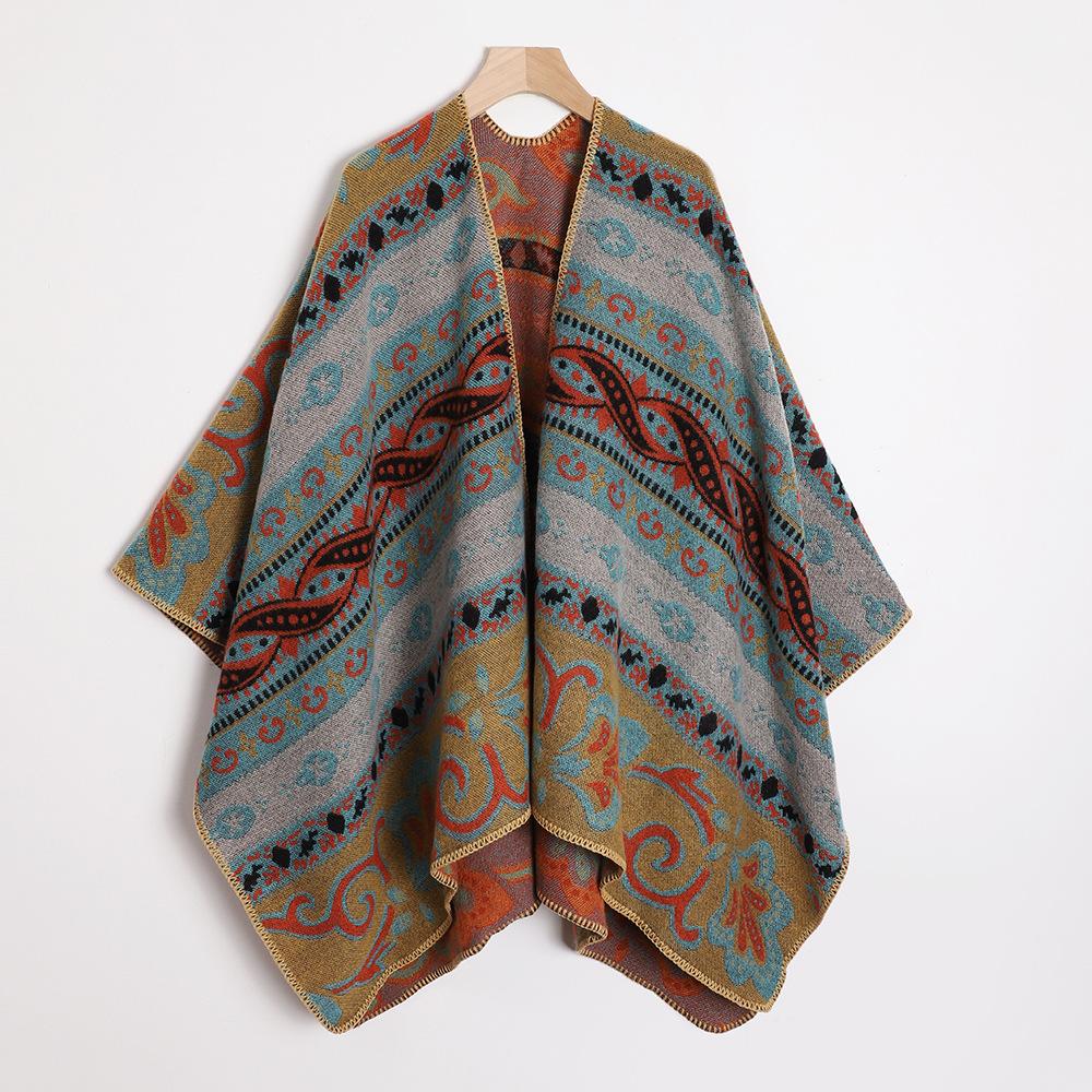 K pokožke šetrný a priedušný Teplý a všestranný Domáci, Jesenný a zimný Dámsky cestovný šál, Hrubý plášť, Klimatizačná deka