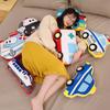 Children Car Pillow Cushion Plush Toy Helicopter Train Fire Truck Doll Ragdoll Boy Girl