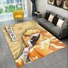 Kamado Nezuko Demon Slayer Anime Area Rug,Carpet Rug for Living Room Children Bedroom Sofa Doormat Decor,Kid Non-slip Floor Mat