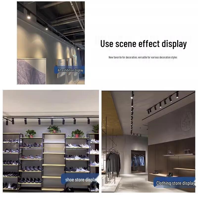 JIAOJIAOZHE LED COB Surface-Mounted Track Spotlight