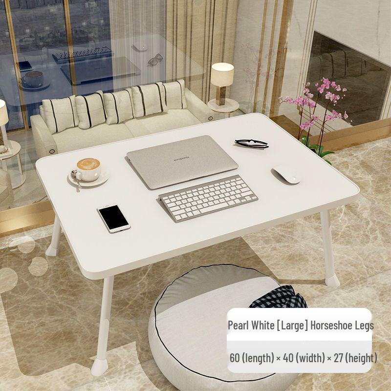 Folding Bedside Student Desk: Compact, Versatile Table for Bedroom or Dorm