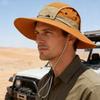 Quick Drying Fisherman Hat Large Brim Visor Cap New Bucket Hat