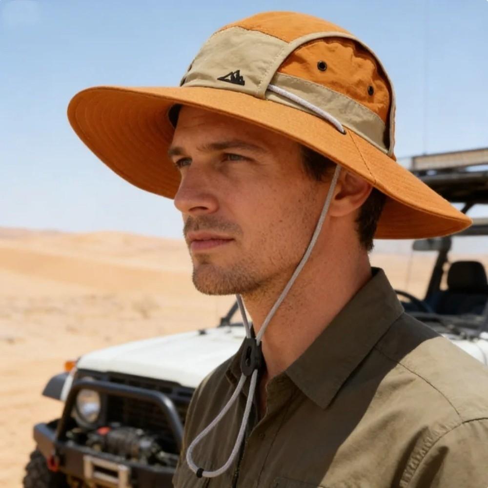 Quick Drying Fisherman Hat Large Brim Visor Cap New Bucket Hat