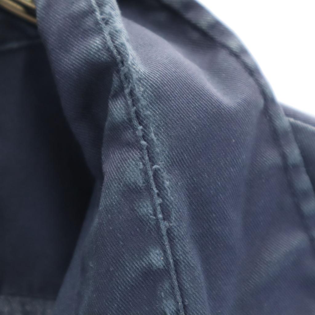 KODIAK 70s Vintage Long Sleeve Work Shirt Navy Men's Used