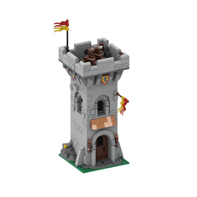 Building Blocks Lion Knight Outpost Medieval Building Blocks Toy Children's Model