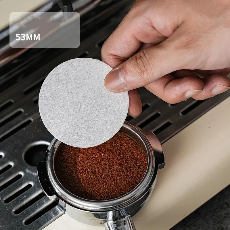 

Coffee Filter Paper for 51/53/58mm Coffee Handle Filter Powder Bowl Filter Paper Secondary Water Filter Paper Coffee Accesories