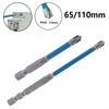 Silver Screwdriver Bit Slotted Special Batch Head Alloy Steel