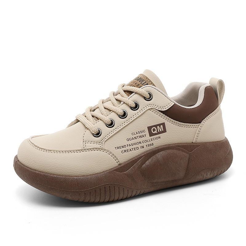 Women's Shoes New Student Spring Muffin Shoes Platform Sports Trend Street Casual Board Shoes
