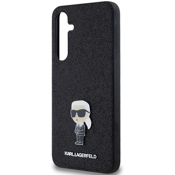 Karl Lagerfeld Klhcsa55Gknpsk A55 A556 Black Hardcase Fixed Glitter Ikonik Logo Metal Pin