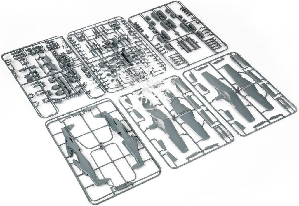 Eduard 1/48 Dual Combo Limited Edition U.S. Army Air Forces P-51D Red Tails Plastic Model Kit EDU11159 Molded In Color
