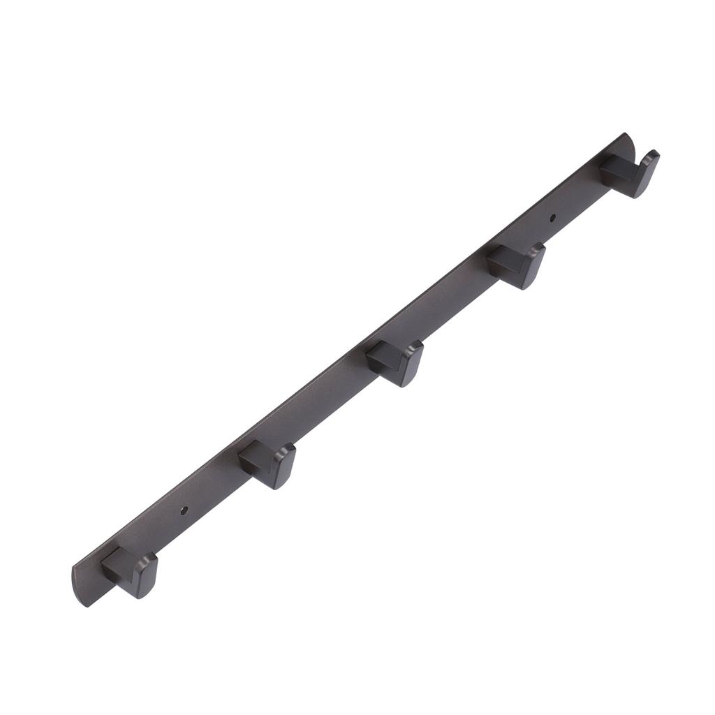 45cm Row Hook Wall Mount Aluminium Alloy Coat Towel Hook for Kitchen Bathroom Bedroom Closet