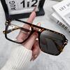 New Vintage Square Sunglasses Women Men Pochromic Rectangle Sun Glasses Female Eyewear Male Female Eyeglasses