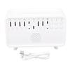 White Noise Night Light Humidifier Essential Oil Diffuser Sound Machine Bluetooth Speaker for Bedroom Living Room 150ml