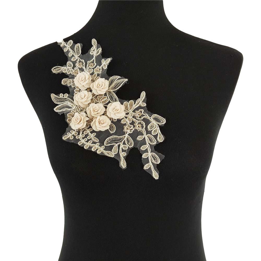 Diy Polyester Hand-Sewn Clothing Clothing Accessories Decoration Cheongsam Dress Dress Performance Dress Wedding Decoration