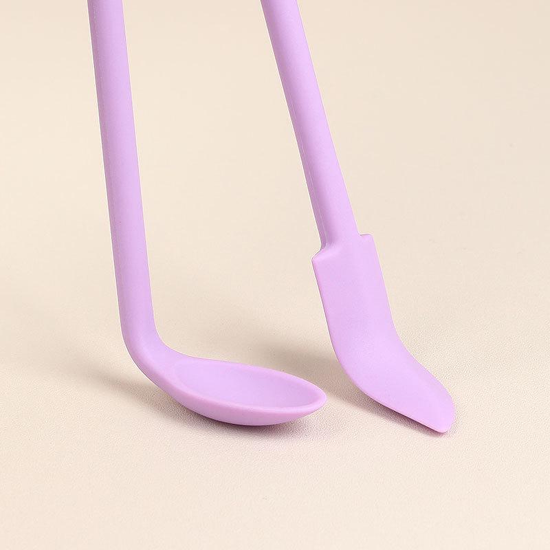 Mini Silicone Spatula and Bottle Scraper Set - 3 Pieces