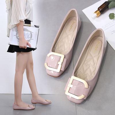 2025 Frühling Sommer Ballerinas Damenschuhe Elegant Mode Modern Marke Damenschuhe Weiche Flache Rosa Schwarz Rot Große Übergröße 43