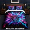 Manchester City Design Bett Bettwäsche Set 1 Bettbezug + 2 Kissenbezüge Weich Atmungsaktiv Haushalt Bettwäsche