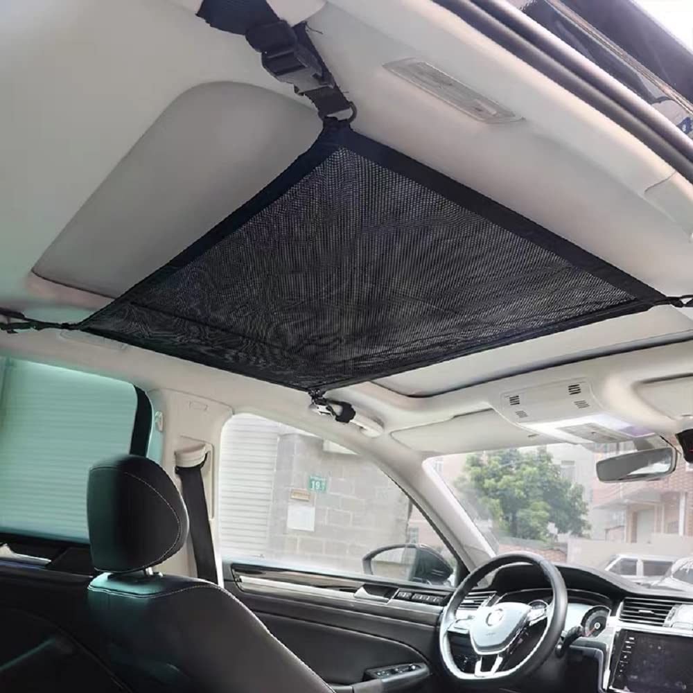 Ceiling Storage Headspace Roof Overhead Car Storage Luggage Car Camping Convenient Car Small Car Disaster Small Gift Net, Net, Net, Multi-Net, Net,