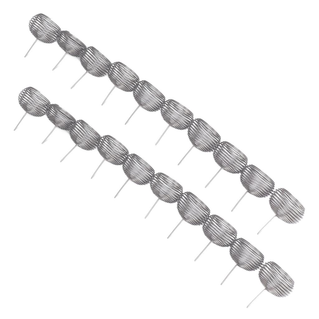 100pcs Bonsai Fertilizer Basket Stainless Steel Spherical Nutrition Box Tools for Succulent Orchid