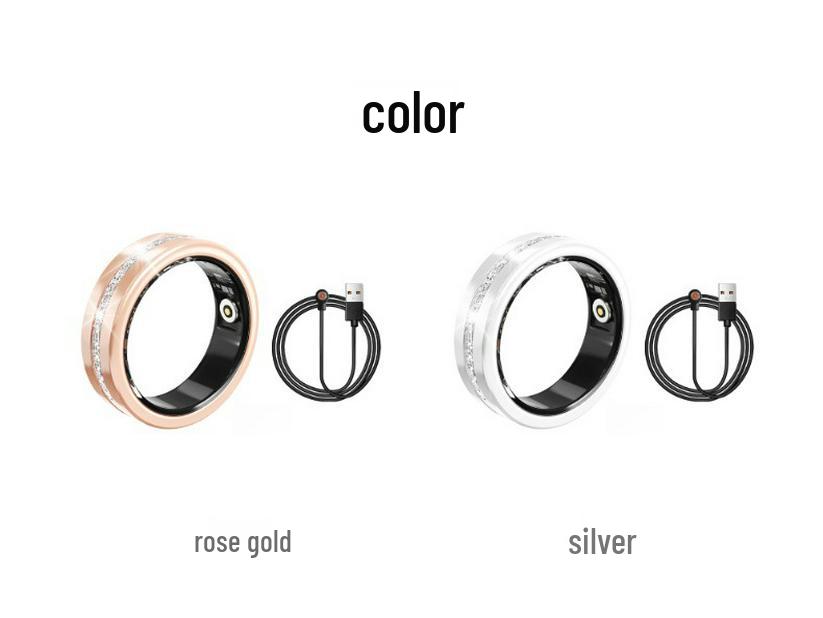 DaringV6 Smart Ring: Multifunctional Sports Pedometer with Heart Rate & Sleep Data Analysis