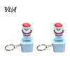 Rechargeable Stress Relief Gift Santa Sound Light Keychain, Interactive Glowing Christmas Ornament with Festive Tunes, Funny Xmas for Adults